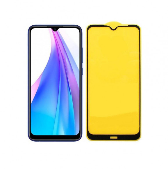 Защитное стекло 3D для Xiaomi Redmi Note 8T, черный (Vixion)