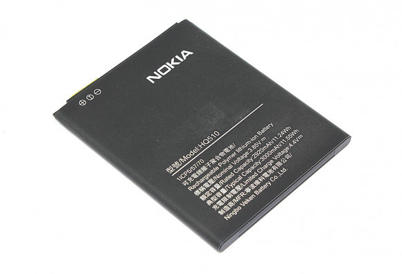 Аккумулятор (батарея) HQ510 для телефона Nokia 2.2 2019, 3.85В, 2920мАч Аккумулятор (батарея) HQ510 для телефона Nokia 2.2 2019, 3.85В, 2920мАч