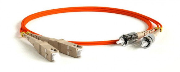 FC-D2-50-SC/PR-ST/PR-H-3M-LSZH-OR Патч-корд волоконно-оптический (шнур) MM 50/125, ST-SC, 2.0 мм, duplex, LSZH, 3 м Hyperline