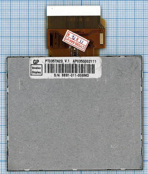 Матрица (экран) PT035TN23 v.1 для планшета, 3.5", 320x240, матовая