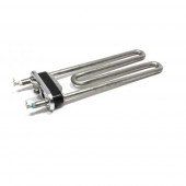 Нагреватель (ТЭН) 2000Вт, прямой с отверстием под датчик, L=200мм, l=17мм, резика с "юбкой", Irca, для Bosch Maxx, замена HTR018, 267512, 643463 Нагреватель (ТЭН) 2000Вт, прямой с отверстием под датчик, L=200мм, l=17мм, резика с "юбкой", Irca, для Bosch Maxx, замена HTR018, 267512, 643463