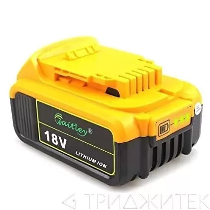 Аккумулятор для электроинструмента Dewalt DCD, DCF, DCG, DCL, DCN, DCS, 18В, 1500мАч, Li-ion
