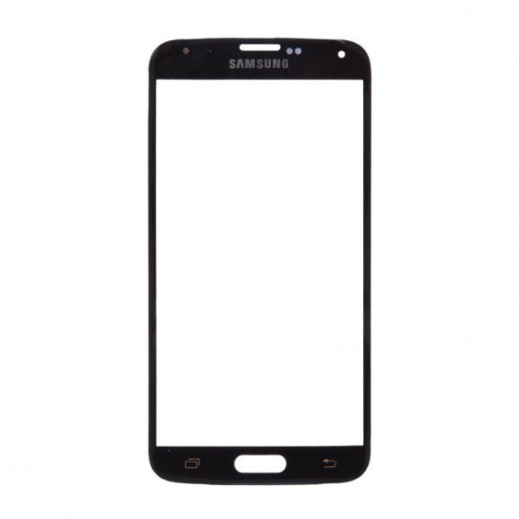 Стекло для переклейки дисплея Samsung Galaxy S5 (G900F), черный