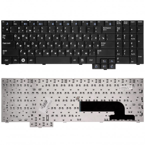 Клавиатура для ноутбука Samsung X520, NP-X520-FA01UA, NP-X520-FA02UA, NP-X520-JB01UA черная