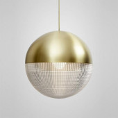 Светильник подвесной, 300 мм, золотой