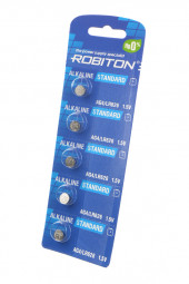 Батарейка (элемент питания) Robiton Standard R-AG4-0-BL5 (0% Hg) AG4 LR626 377 LR66 BL5 Батарейка (элемент питания) Robiton Standard R-AG4-0-BL5 (0% Hg) AG4 LR626 377 LR66 BL5
