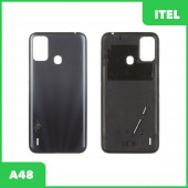 Задняя крышка для Itel A48 (L6006) (черный) Задняя крышка для Itel A48 (L6006) (черный)