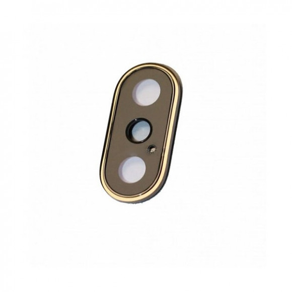 Стекло камеры для iPhone XS, XS Max (золото)