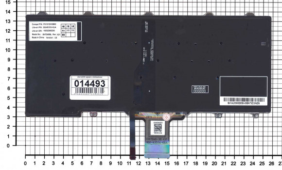 Клавиатура для ноутбука Dell E5250, черная с подсветкой Клавиатура для ноутбука Dell E5250, черная с подсветкой