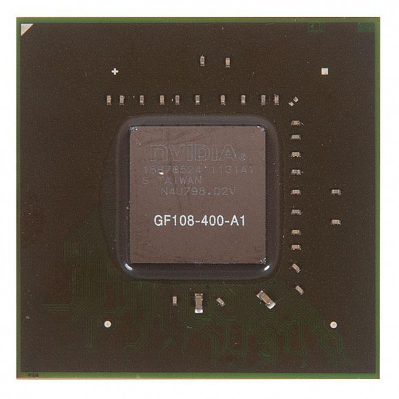 Видеочип nVidia GeForce GT440 NVIDIA GF108-400-A1 нереболенный с разбора