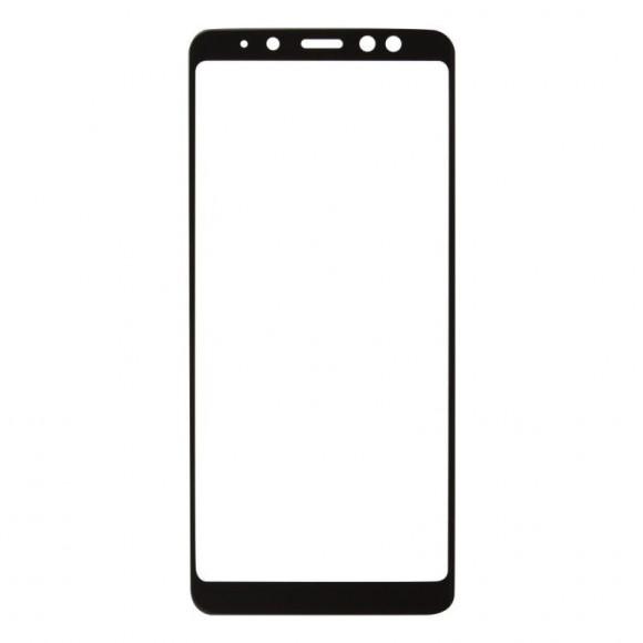 Защитное стекло для Samsung Galaxy A8 Plus (A730F) Thin Frame Full Glue 0, 33 мм, 2, 5D 9H, черное