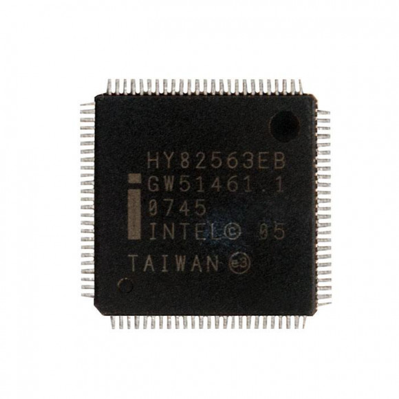 Микросхема hY82563EB TQFP100 с разбора