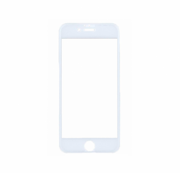 Защитное стекло 4D для Apple iPhone 6, 6S белое
