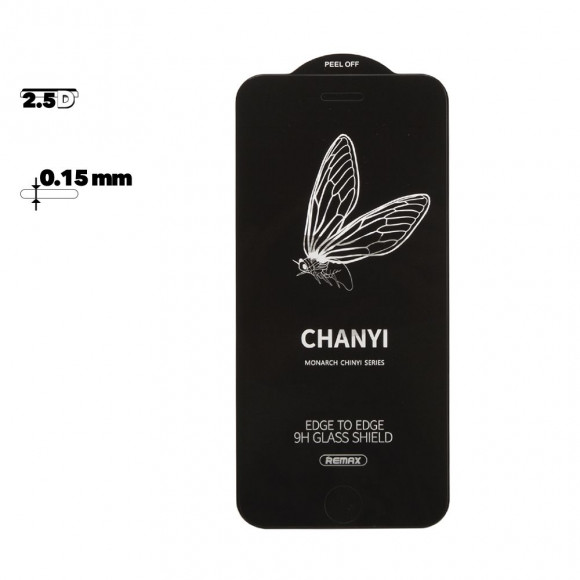 Защитное стекло Remax R-Chanyi Series Glass GL-50 для Apple iPhone 7, 8 с рамкой, черное