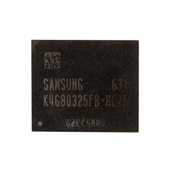 Видеопамять GDDR5 SAMSUNG K4G80325FB-HC25 с разбора