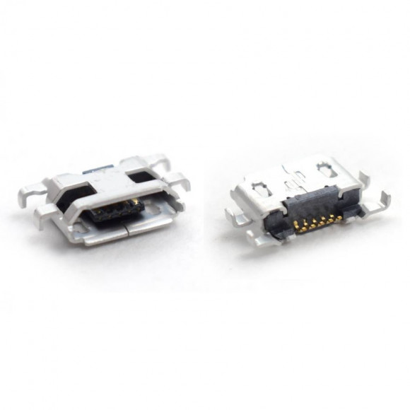 Разъем Micro USB для телефона Fly iQ441, iQ442, iQ280, iQ270, iQ446, iQ447, iQ453, iQ4412, iQ4503, Moto C Plus