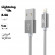 USB кабель Hoco X2 Knitted Charging Cable для Apple, 1 метр, серый USB кабель Hoco X2 Knitted Charging Cable для Apple, 1 метр, серый