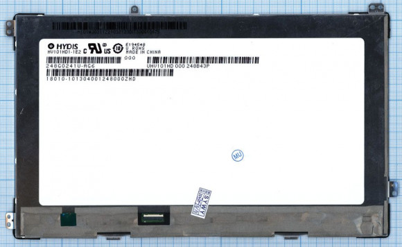 Матрица (экран) HV101HD1-1E2 для планшета Asus VivoTabME400, ME400c, Asus Transformer Book T100, 10.1", 1366x768, LED, глянцевая