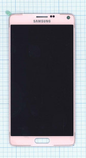 Дисплей для Samsung Galaxy Note 4 SM-N910C розовый