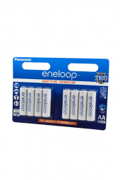 Аккумулятор Panasonic Eneloop BK-3MCCE/8BE 1900мАч AA BL8, 1 штука Аккумулятор Panasonic Eneloop BK-3MCCE/8BE 1900мАч AA BL8, 1 штука