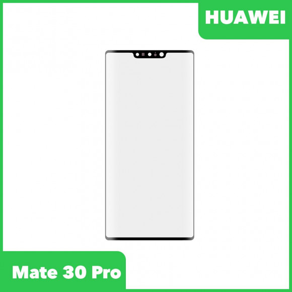 Стекло для переклейки дисплея Huawei Mate 30 Pro (LIO-L09), черный
