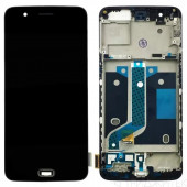Дисплей для OnePlus 5 в рамке + тачскрин (черный)