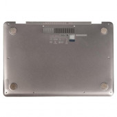 Поддон (нижняя крышка корпуса) для ноутбука Asus UX461UA, UX461UN серебристый