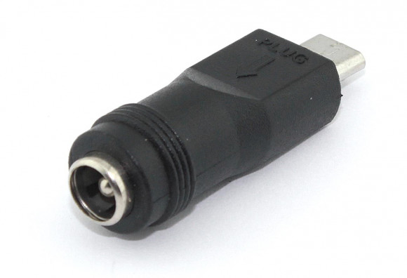 Переходник 5.5x2.1мм мама на Micro USB папа 5 Pin Переходник 5.5x2.1мм мама на Micro USB папа 5 Pin