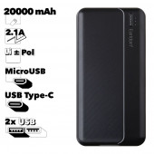 Внешний АКБ Earldom ET-PB53 20000 mAh, 2xUSB, 2.1А, LED дисплей, Li-Pol (черный) Внешний АКБ Earldom ET-PB53 20000 mAh, 2xUSB, 2.1А, LED дисплей, Li-Pol (черный)