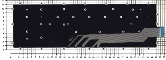 Клавиатура для ноутбука Dell Vostro 15-3583, черная