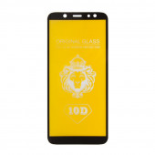 Защитное стекло для Samsung Galaxy A6 2018 (A600F)A6 2018 Full Glue Original Glass 10D 0, 3 мм (желтая подложка)