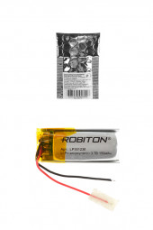 Аккумуляторная батарея Li-Pol 5.5x12x30мм, 3.7В, 150мАч, 2pin