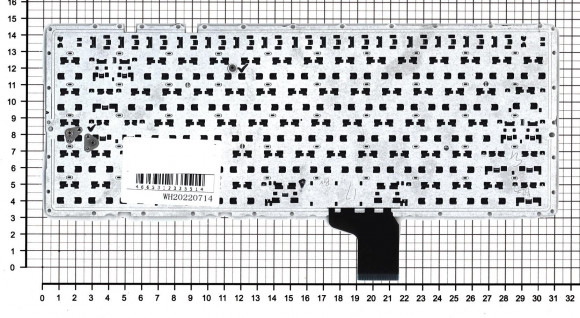 Клавиатура для ноутбука Asus K401L A401, черная