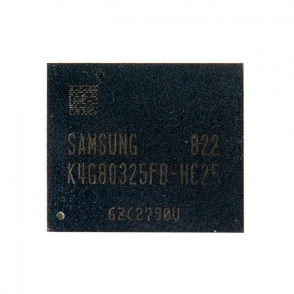 Видеопамять GDDR5 1GB SAMSUNG K4G80325FB-HC25 с разбора