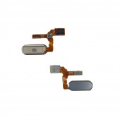 Кнопка HOME для телефона Huawei Honor 9, 9 Premium (STF-L09, STF-AL10) в сборе (серая)