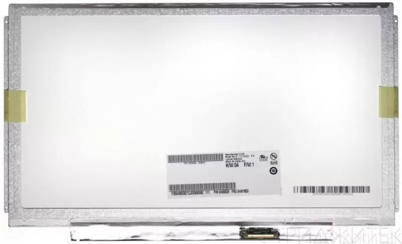 Матрица (экран) для ноутбука LP133WH2 (TL)(N4) 13.3", 1366x768, LED, 40 pin, Slim, планки по бокам, глянцевая