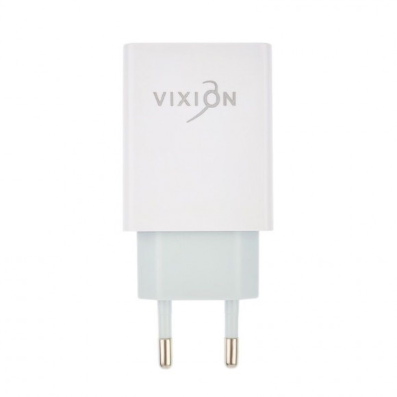Сетевое зарядное устройство L4m (1-USB/1A) + MicroUSB кабель, 1м, белый (Vixion) Сетевое зарядное устройство L4m (1-USB/1A) + MicroUSB кабель, 1м, белый (Vixion)