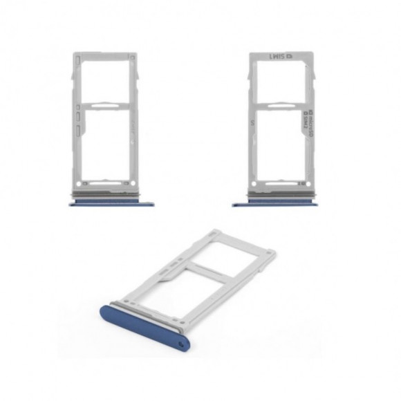 Держатель SIM Samsung G965F (S9 Plus) голубой Держатель SIM Samsung G965F (S9 Plus) голубой