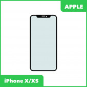 Стекло для переклейки дисплея Apple iPhone X, XS, черный (оригинал) Стекло для переклейки дисплея Apple iPhone X, XS, черный (оригинал)