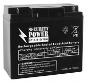 Аккумуляторная батарея Security Power, 12В, 18Ач Аккумуляторная батарея Security Power, 12В, 18Ач