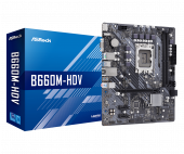 Материнская плата Asrock B660M-HDV , LGA1700, Intel B660, mATX, BOX Материнская плата Asrock B660M-HDV , LGA1700, Intel B660, mATX, BOX