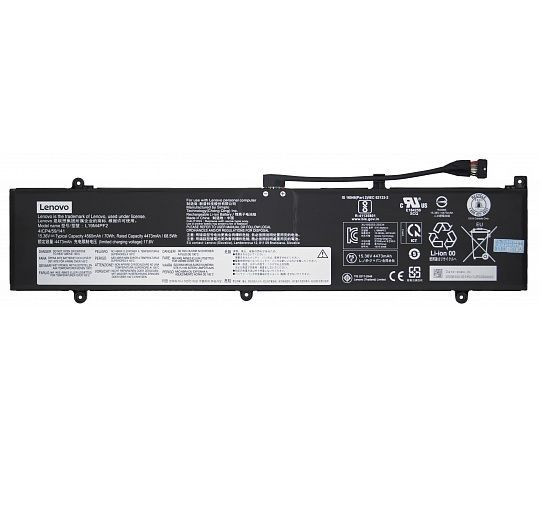 Аккумулятор (батарея) для ноутбука Lenovo Yoga Slim 7-15IMH05, S750-15 (L19C4PF2, L19M4PF2), 70Wh, 4560мАч, 15.36В,