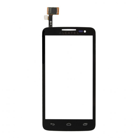Сенсорное стекло (тачскрин) для Alcatel One Touch X'Pop 5035D, 5035Y, 5035E, 5035, черный