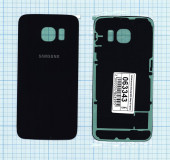 Задняя крышка корпуса для Samsung Galaxy S6 Edge (G925F), черная Задняя крышка корпуса для Samsung Galaxy S6 Edge (G925F), черная