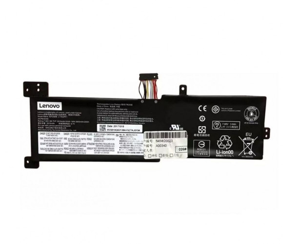 Аккумулятор (батарея) L17D2PF1 для ноутбука Lenovo IdeaPad 330-15, 7.6В, 3600мАч (OEM)