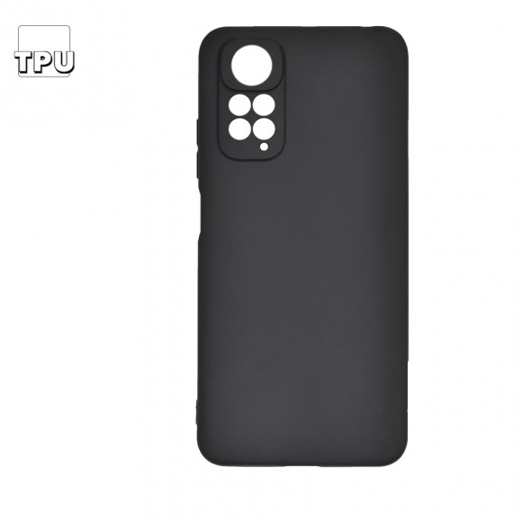 Силиконовый чехол "LP" для Xiaomi Redmi Note 11 Pro TPU (черный непрозрачный) европакет