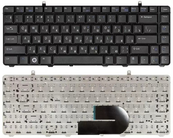 Клавиатура для ноутбука Dell Vostro A840, A860, 1014, 1015, 1088, черная