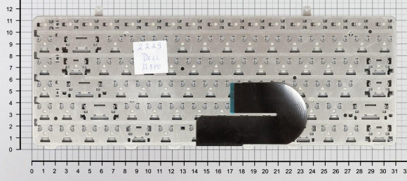 Клавиатура для ноутбука Dell Vostro A840, A860, 1014, 1015, 1088, черная Клавиатура для ноутбука Dell Vostro A840, A860, 1014, 1015, 1088, черная