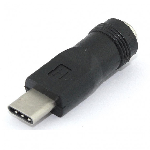 Переходник 5.5x2.1мм мама на Type-C папа 5 Pin