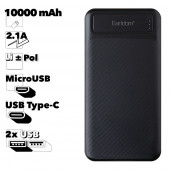 Внешний АКБ Earldom ET-PB56 10000 mAh, 2xUSB, 2.1А, LED дисплей, Li-Pol (черный) Внешний АКБ Earldom ET-PB56 10000 mAh, 2xUSB, 2.1А, LED дисплей, Li-Pol (черный)